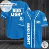 Bud Light Beer Baseball Jersey – Blue