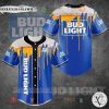 Bud Light Beer Blue Baseball Jersey