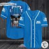 Bud Light Beer Skull Baseball Jersey Shirt