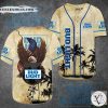 Bud Light Eagle Tropical Baseball Jersey Shirt