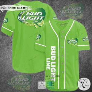 Bud Light Lime Baseball Jersey