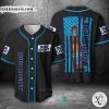 Bud Light United States Flag black blue Baseball Jersey