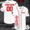 Budweiser Beer Personalized Baseball Jersey Shirt