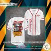 Budweiser Jason Voorhees Freddy Krueger Drinking Buddies Baseball Jersey