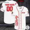 Budweiser Personalized Baseball Jersey Shirt