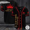 Budweiser Select baseball jersey