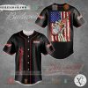 Budweiser United States Flag Baseball Jersey
