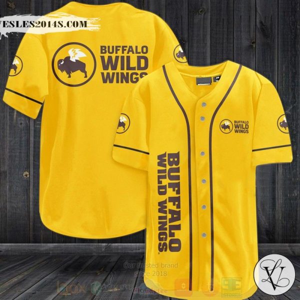 Buffalo Wild Wings Baseball Jersey Shirt