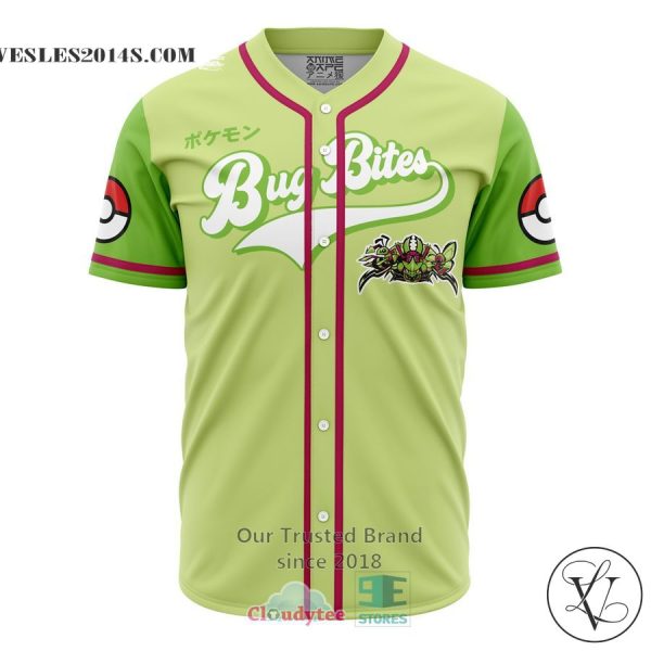 Bug Bites Pokemon Baseball Jersey