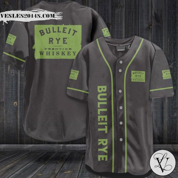 Bulleit Rye Whiskey Baseball Jersey