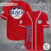 Busch Light Apple logo red Baseball Jersey