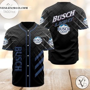 Busch Light Beer Baseball Jersey Shirt