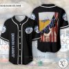 Busch Light Beer United States Flag Baseball Jersey