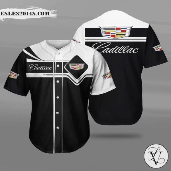Cadillac 3d Baseball Jersey