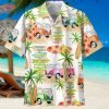 Camper Van and Beach Hawaiian Shirt