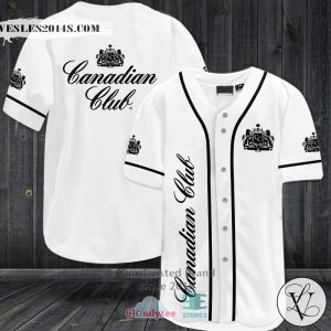 Canadian Club Baseball Jersey Shirt