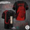 Candyman red black Baseball Jersey