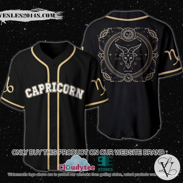 Capricorn Zodiac Baseball Jersey