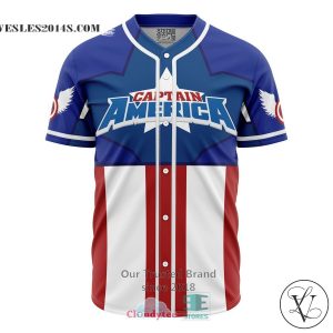 Captain America Baseball Jersey