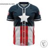 Captain America Cosplay Marvel Baseball Jersey