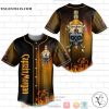 Captain Morgan Flame Skull Baseball Jersey