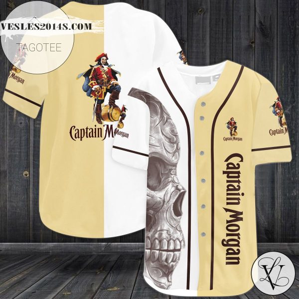 Captain Morgan Skull Baseball Jersey