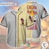Captain Morgan Skull United States Flag Baseball Jersey