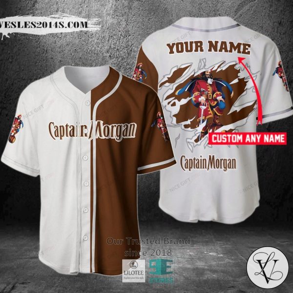 Captain Morgan Your Name Baseball Jersey