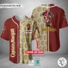 Captain Morgan Your Name Dark Red Baseball Jersey