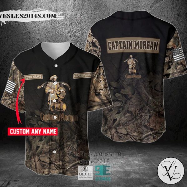 Captain Morgan Your Name Hunting Baseball Jersey