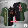 Captain Morgan Your Name black Green Baseball Jersey