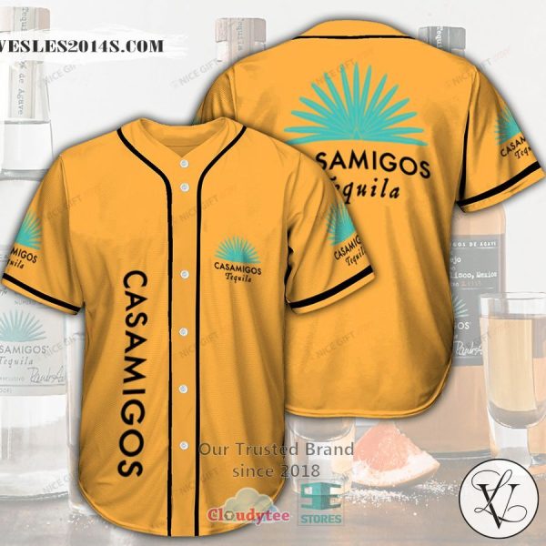 Casamigos logo orange Baseball Jersey
