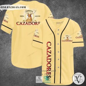 Cazadores Tequila Baseball Jersey