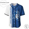 Central Connecticut Blue Devils Baseball Jersey Half Style – NCAA