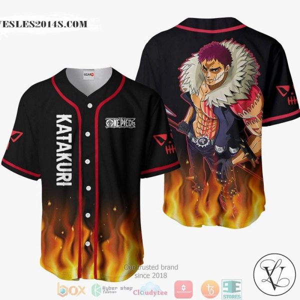 Charlotte Katakuri One Piece Baseball Jersey Shirt