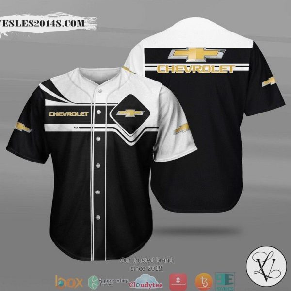 Chevrolet Car Motor Baseball Jersey
