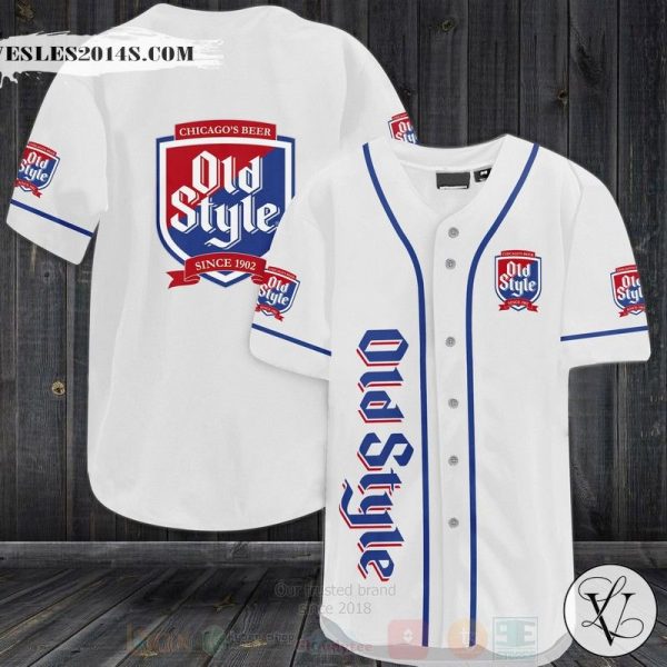 Chicago Beer Old Style Since 1902 Baseball Jersey Shirt