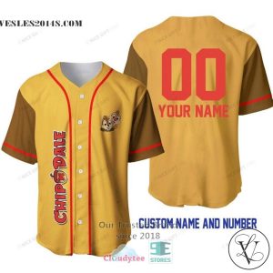 Chip N Dale Personalized Color Baseball Jersey Shirt