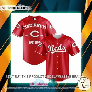 Cincinnati Reds Baseball Jersey