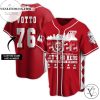 Cincinnati Reds Baseball Jersey 3d All Over Printed