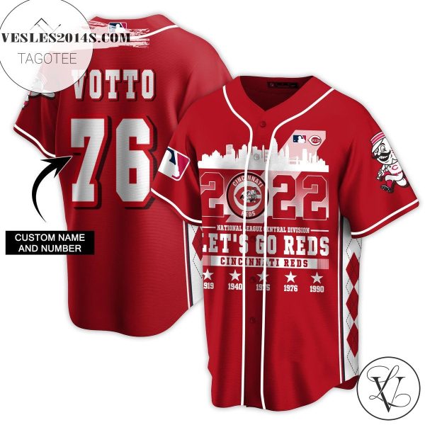 Cincinnati Reds Baseball Jersey 3d All Over Printed