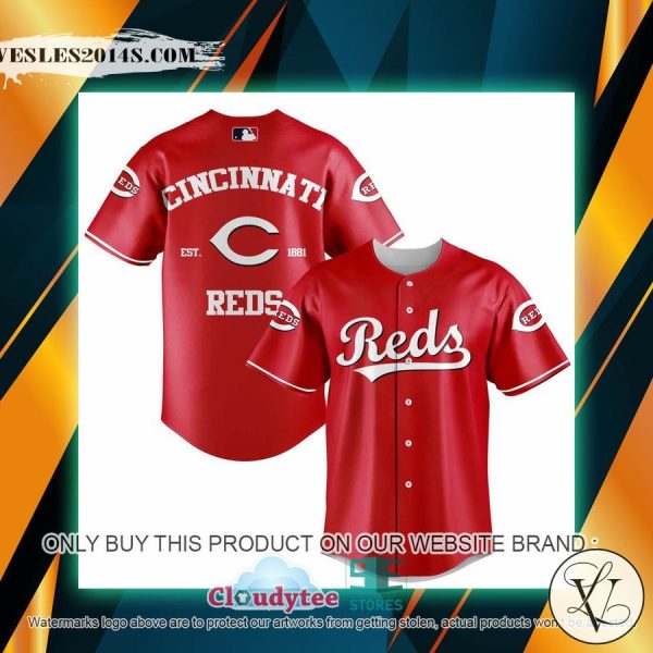 Cincinnati Reds Baseball Jersey