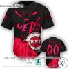 Cincinnati Reds Blood Personalized Baseball Jersey