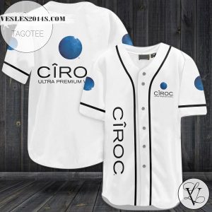 Ciroc Ultra Premium Vodka Baseball Jersey – White