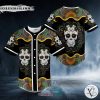 Colorful Mandala Tattoo Sugar Skull Baseball Jersey