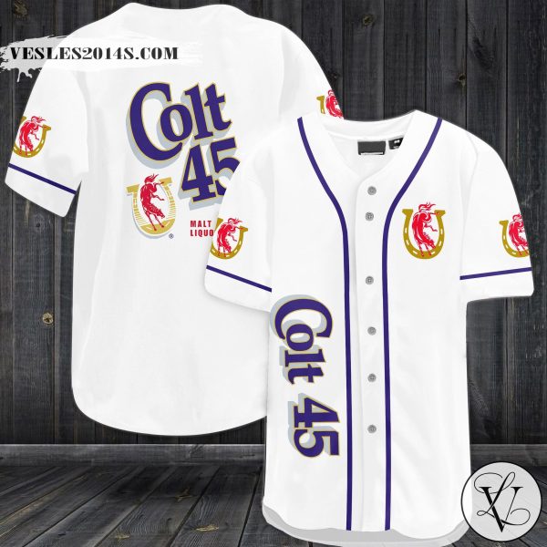 Colt 45 beer Baseball Jersey