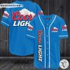 Coors Light Baseball Jersey Shirt