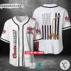 Coors Light US Flag Your Name Baseball Jersey