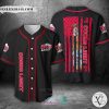 Coors Light United States Flag black red Baseball Jersey