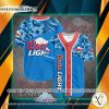 Coors Light blue camo Baseball Jersey